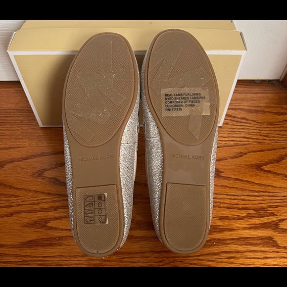 Michael Kors Sutton Moccasins With Sheared Lamb Fur Lining - Picture 5 of 10